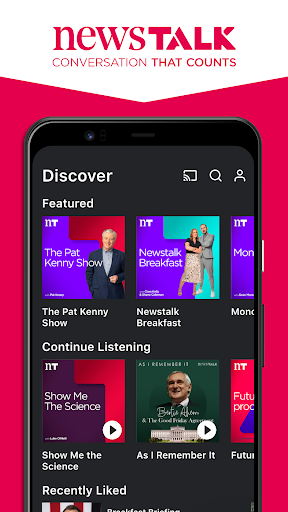 Android application Newstalk screenshort