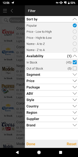 App screenshot