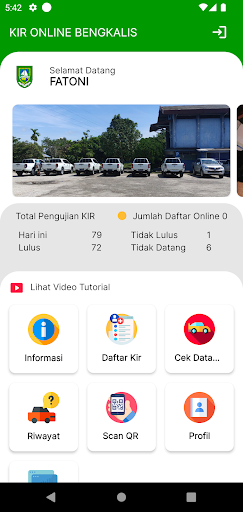 Android application Kir Bengkalis screenshort