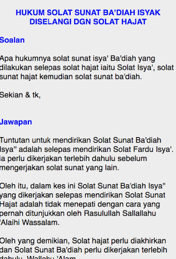 Solat hajat cara Doa Solat