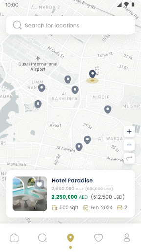 Android application Hotels Pro screenshort