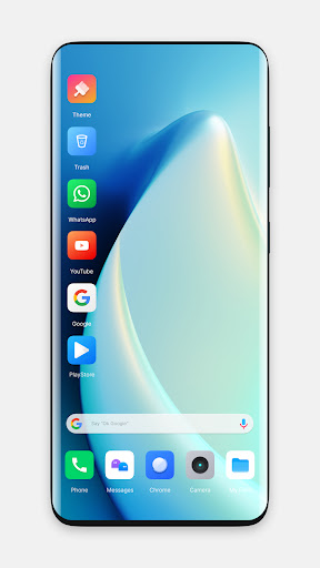 Android application GT Neo 5 theme for launcher screenshort