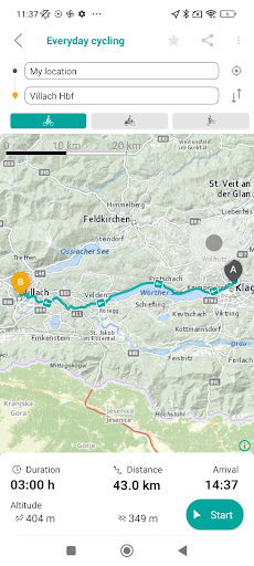 radapp kärnten Screen 2