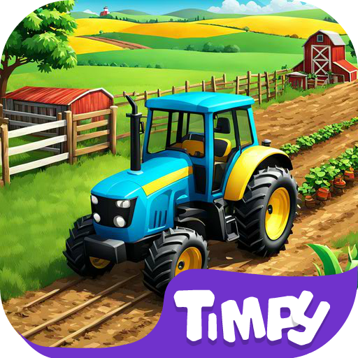 Timpy Kids Animal Farm Games logo