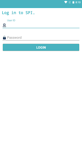 Android application SPI Mobile screenshort