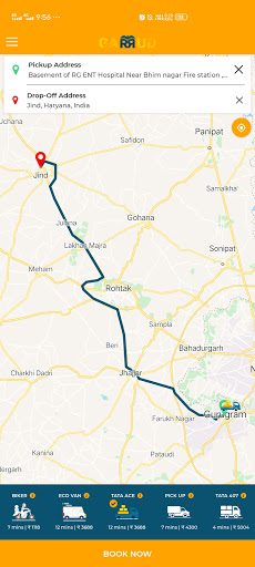 GARRUD- Fast Delivery  Courier App