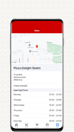 Pizza Delight Skelmersdale Screen 3