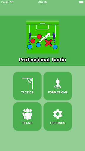 Android application Pro Sport Tactic screenshort