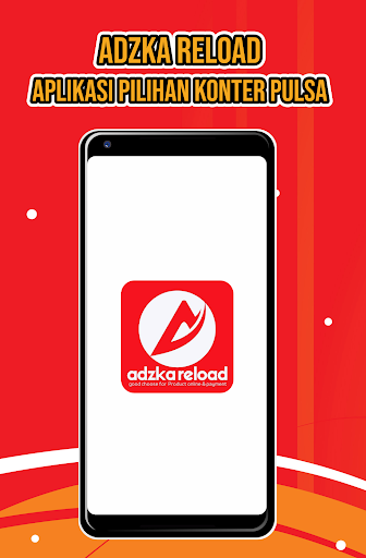 Android application Adzka Reload Pulsa screenshort