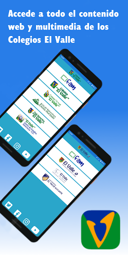 Android application Colegios El Valle screenshort