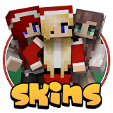 Christmas Girl Skins for MCPE icon