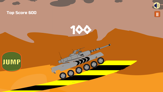 Jump Racer Army Tank