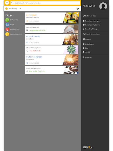 Rutesheim.Vernetzt Screen 3