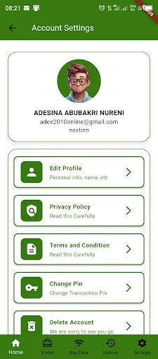 App screenshot