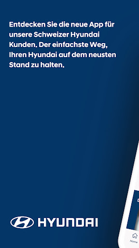 Android application MyHyundai CH screenshort
