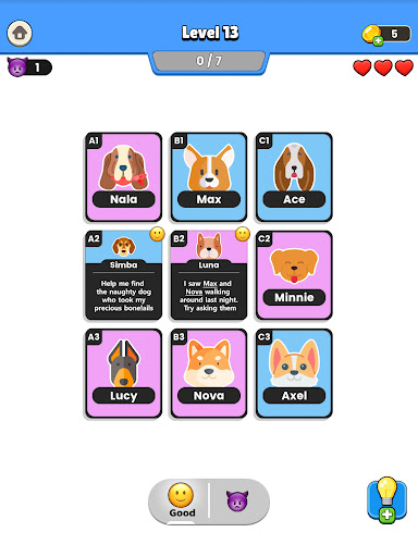 Screenshot of Clue Master - Logic Puzzles