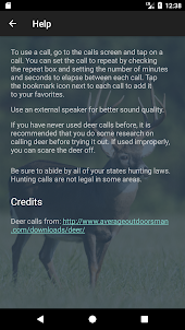 Whitetail Deer Calls - Ad Free