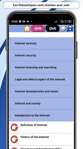 Internet courses Screen 2