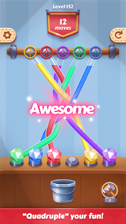 Game screenshot Tangle Fun 3D- Untie all knots apk download