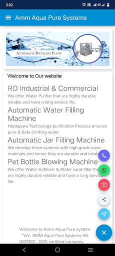 AMM Aqua Pure Systems Screen 2