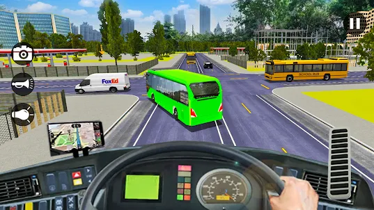 US Coach Bus Driving Simulator