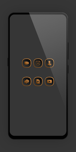 Shadow Gray Brown Icon Pack Screen 2