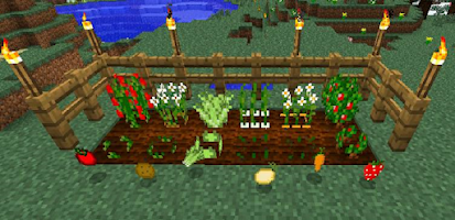 screenshot of Pam harvest mod for mcpe