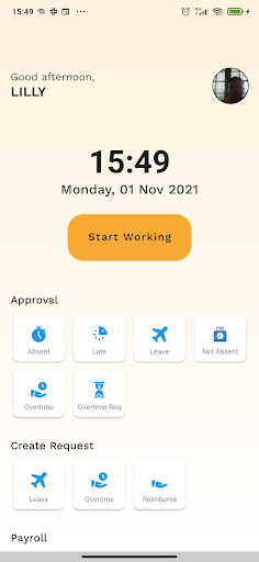 Xpresso HR Solution Screen 2
