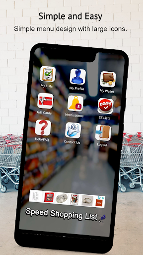 Speed Shopping List Screen 3