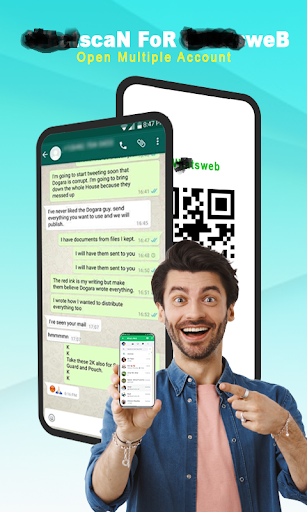 Web Scanner App - Chat Cloner Screen 2