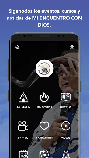 Android application MI ENCUENTRO CON DIOS screenshort