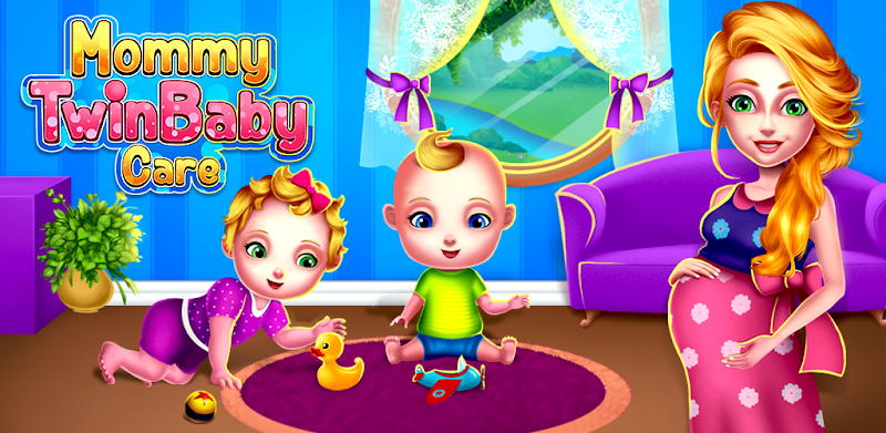 Pregnant Mom And Twin Baby Care Nursery Game 2020