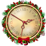 Happy Christmas Clock Live Wallpaper icon