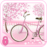 Sakura Pink  Bicycle Locker Theme icon