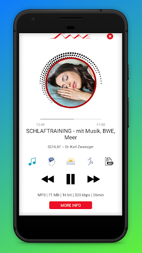 Android application SWAVE Player screenshort