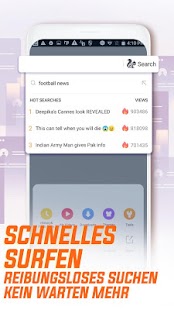 UC Browser - Schneller Surfen Screenshot