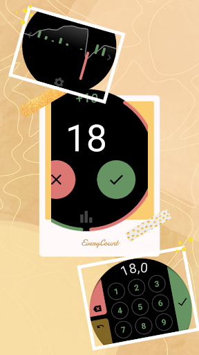 Android application EveryCount (Є) screenshort