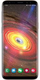 Super Black Hole Live Wallpaper Free