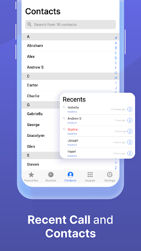 Contacts Screen 3