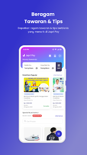 Japri Pay Screen 3