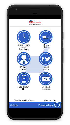 Android application Gabriel Pharmacy screenshort