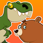 Cover Image of Download Baby Puzzles: Dinos & Animals  APK