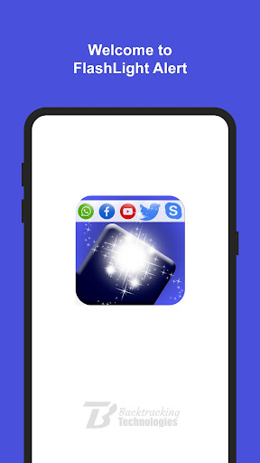 Android application Flashlight Alerts screenshort