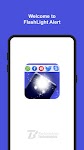 screenshot of Flashlight Alerts