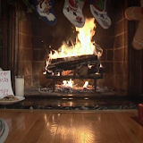 Christmas Fireplace LIVE WALL icon
