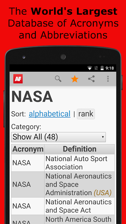 Acronym Finder - 4.0.3 - (Android)