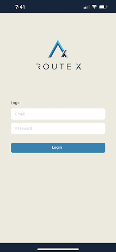 Android application Route X Pro screenshort