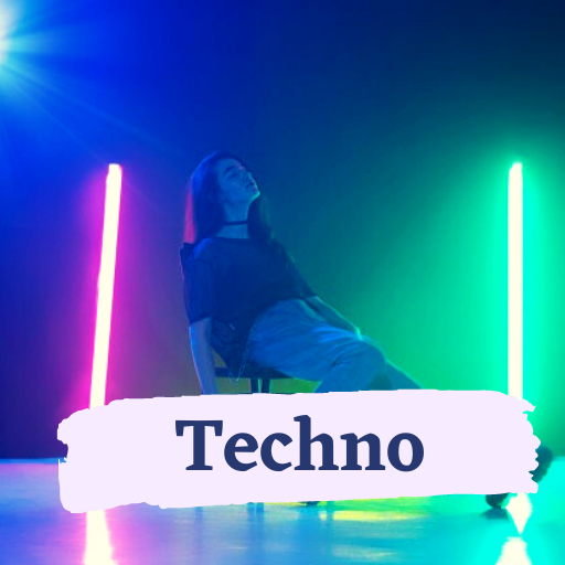 Techno Music App logo