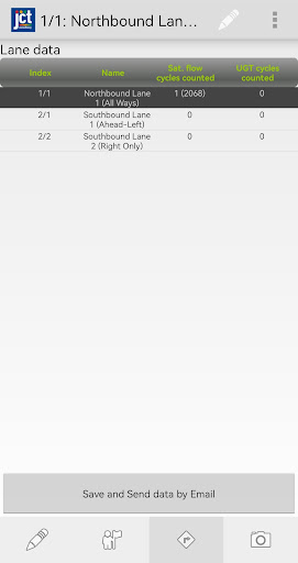 JCT TrafficTools Screen 3