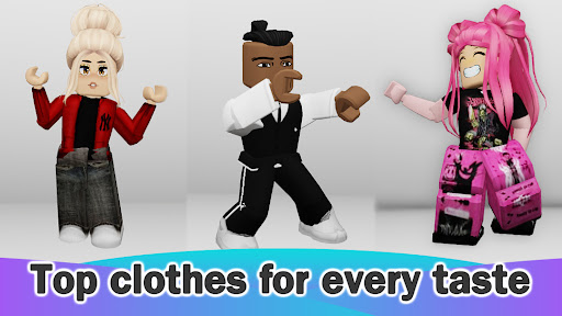 Skins and clothes Screen 2